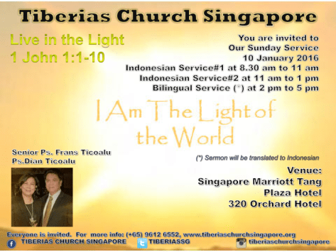 10 January 2016 Sunday Service