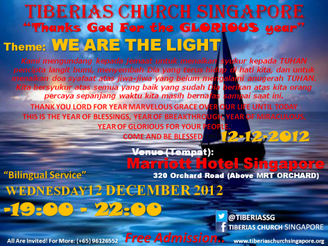 12 December 2012 Service