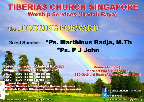 Sunday Service 6 October 2013