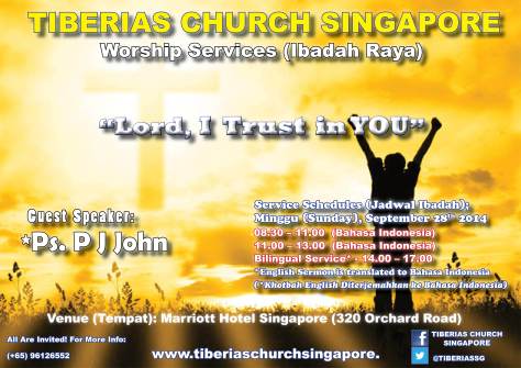 Sunday Service 28 September 2014