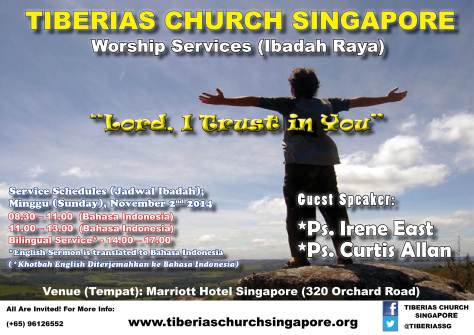 Sunday Service 2 November 2014