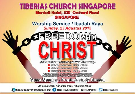 Sunday Service 23 August 2015