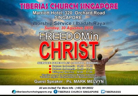 Sunday Service 30 August 2015