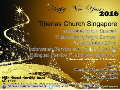 Thanksgiving Nite Service 2015