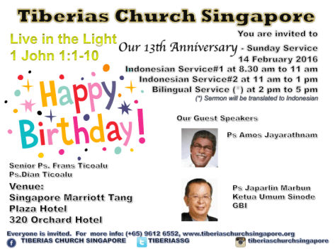 TCS Anniversary Service 2016