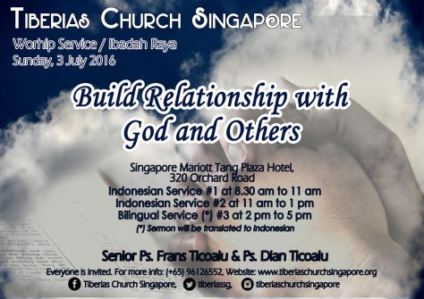 Sunday Service 3 July 2016
